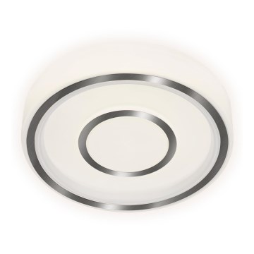 Briloner - Светодиодный потолочный светильник SIRKEL LED/12W/230V матовый хром