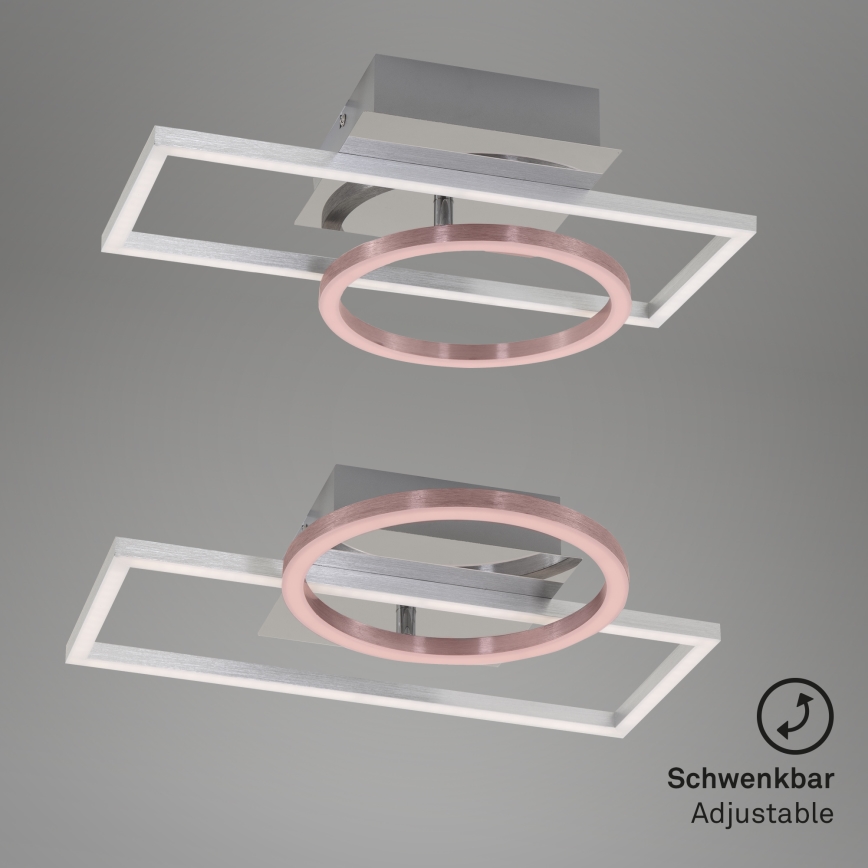 Briloner - Світлодіодний стельовий світильник з регулюванням яскравості FRAMES LED/19W/230V