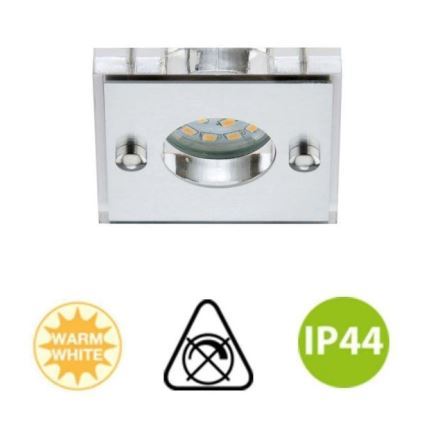 Briloner - Вбудований стельовий LED світильник для ванної ATTACH LED/5W/230V IP44