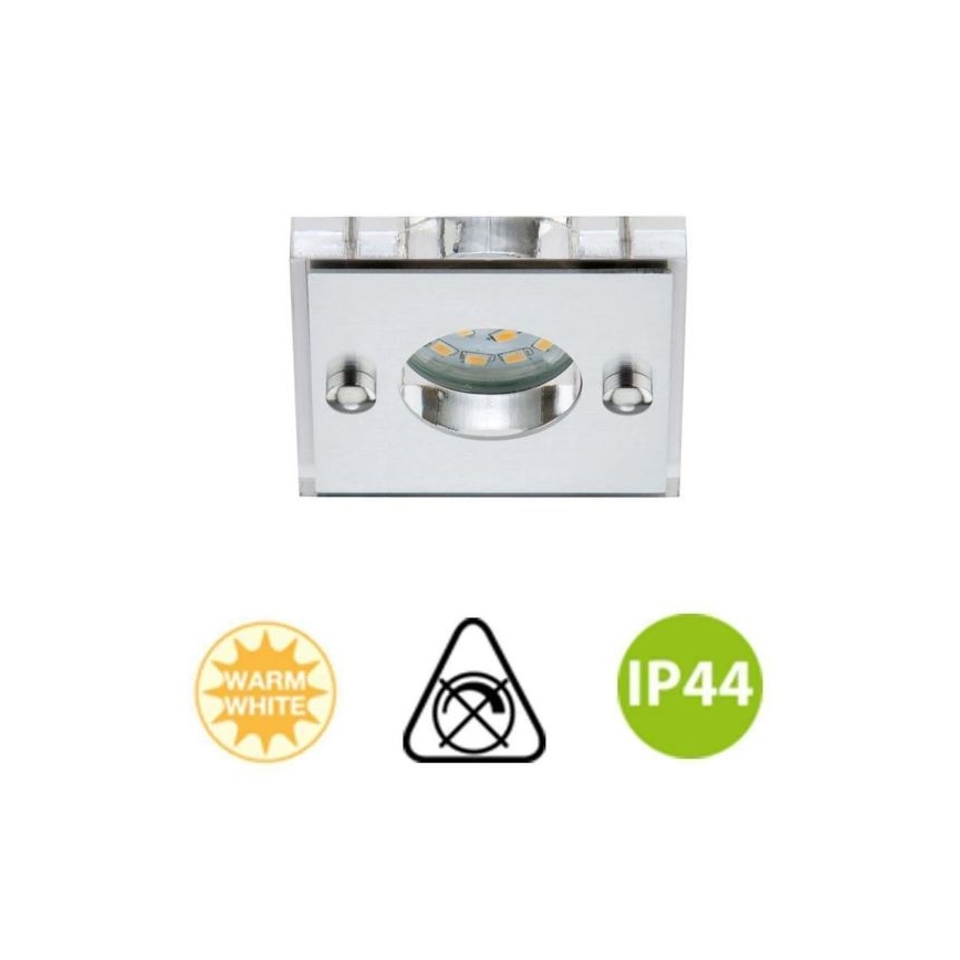Briloner - Вбудований стельовий LED світильник для ванної ATTACH LED/5W/230V IP44