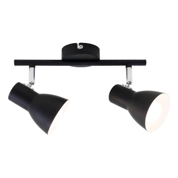 Briloner 10698891 - Точечный светильник 2xE14/25W/230V черный