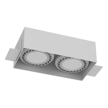 Brosline - светильник для подвесного потолка 2xGU10/18W/230V белый