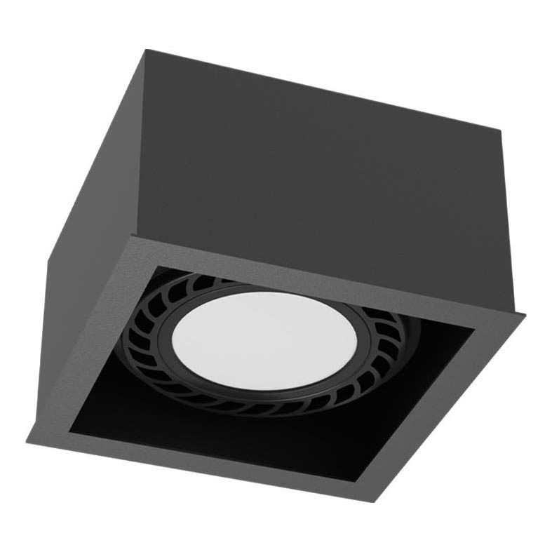 Brosline - Точечный светильник 1xGU10/18W/230V чёрный