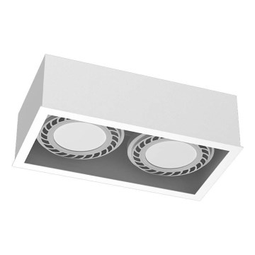 Brosline - Точечный светильник 2xGU10/18W/230V белый