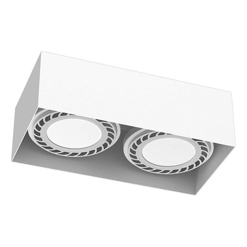 Brosline - Точковий світильник 2xGU10/18W/230V білий