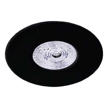 Brosline - Встраиваемый потолочный светильник 1xGU10/10W/230V черный