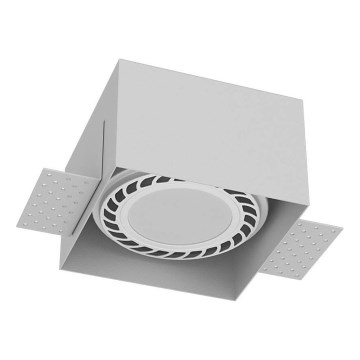 Brosline - Встраиваемый потолочный светильник 1xGU10/18W/230V белый