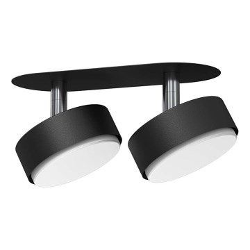 Brosline - Встраиваемый точечный потолочный светильник 2xGX53/9W/230V, чёрный