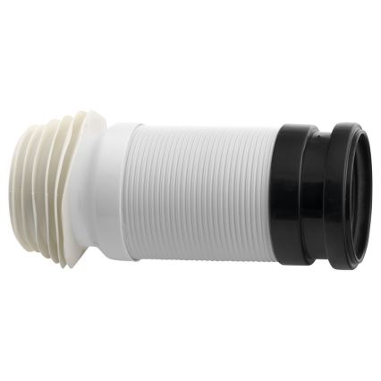 Bruckner - Гибкое соединение для унитаза 45 см белое/черное