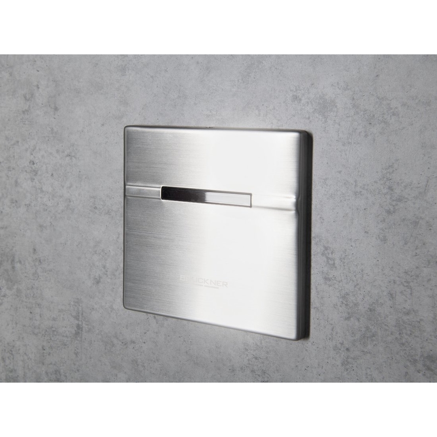 Bruckner - Сенсорний змив для пісуара 6V DC/4xAA нержавіюча сталь