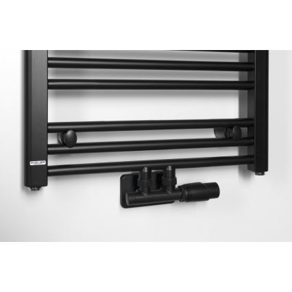 Bruckner - З'єднувальний термостатичний комплект для центрального підключення WICHER матовий чорний