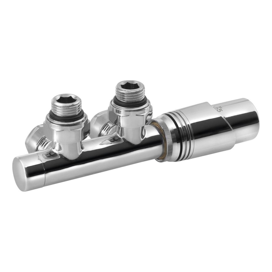 Bruckner - Комплект термостатического соединения для центрального соединения WICHER блестящий хром