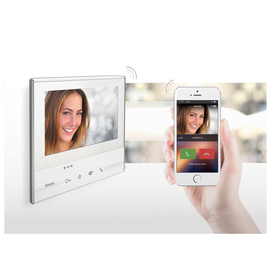 Bticino 363911 - Відеодомофон Class 300 WIFI IP54