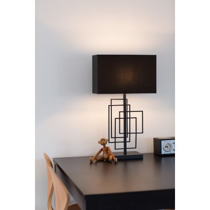 ByRydens - настольная лампа PARAGON 1xE27/5W/230V черная