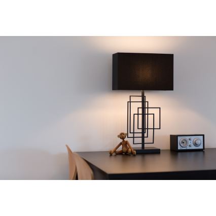 ByRydens - Настольная лампа PARAGON 1xE27/5W/230V чёрная