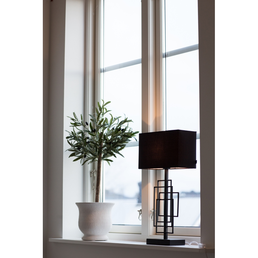 ByRydens - Настольная лампа PARAGON 1xE27/5W/230V чёрная