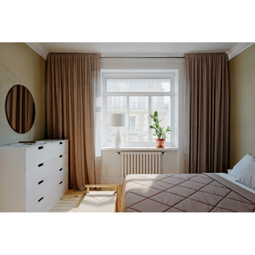 ByRydens - Настольная лампа BARTHA 1xE27/8W/230V кремовая