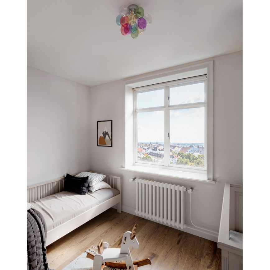 ByRydens - стельовий світильник GROSS 3xG9/4W/230V, різнокольоровий, діаметр 30 см