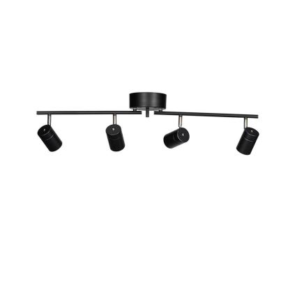 ByRydens - Точечный светильник CORRECT 4xGU10/7W/230V черный