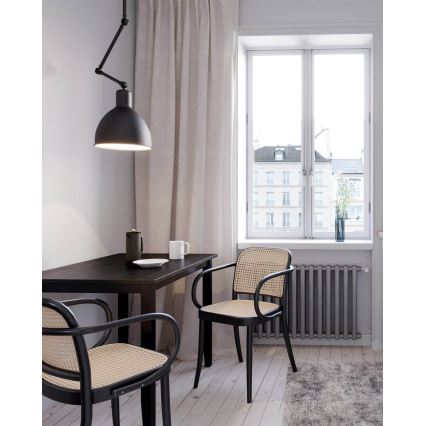 ByRydens - Люстра на штанзі BAZAR 1xE27/5W/230V чорна