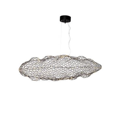 ByRydens - Світлодіодна підвісна люстра HAYDEN LED/15W/230V чорний