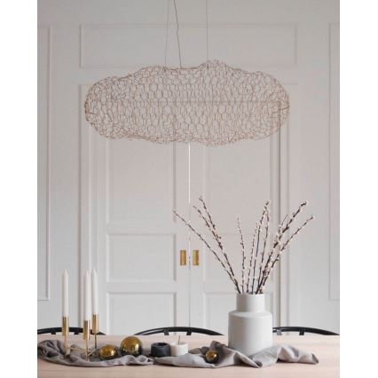 ByRydens - Светодиодная подвесная люстра HAYDEN LED/15W/230V золотистый