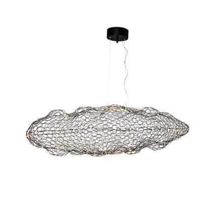 ByRydens - Світлодіодна підвісна люстра HAYDEN LED/20W/230V чорний