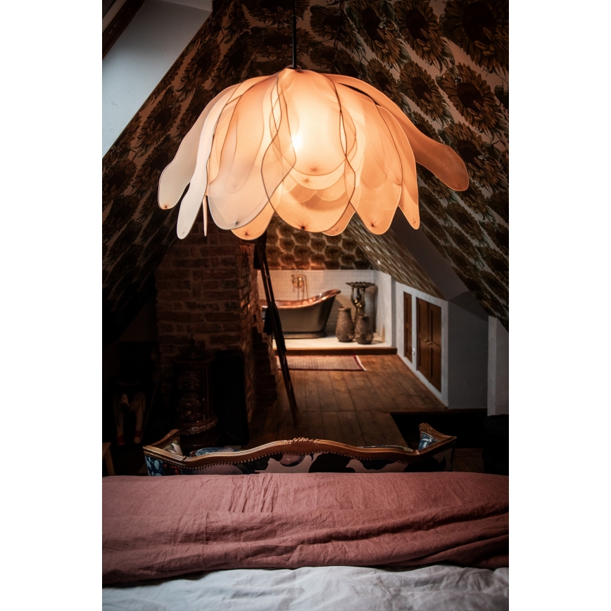 ByRydens - Подвесная люстра LOU LOU 1xE27/5W/230V бежевый диаметр 80 см
