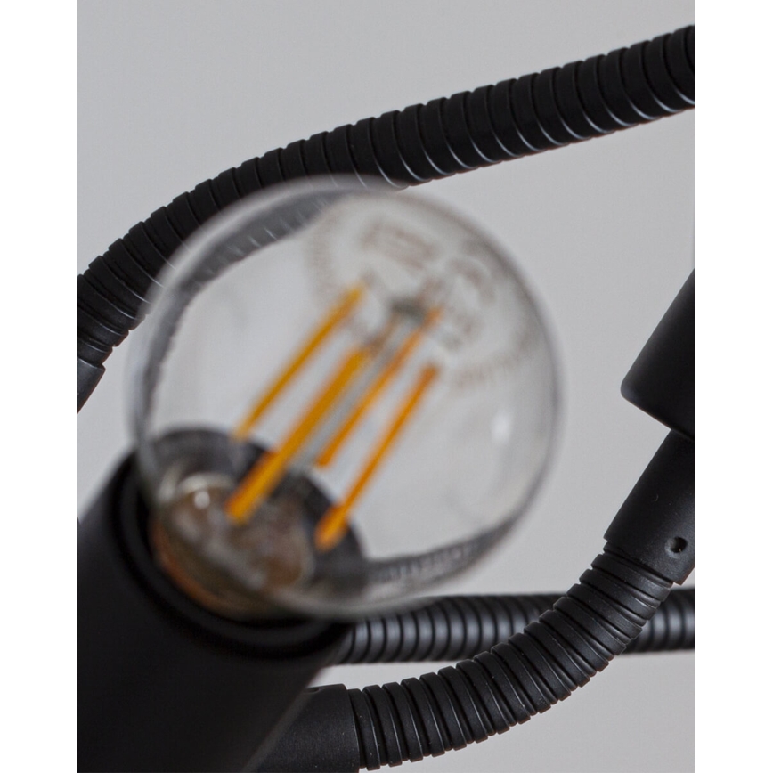 ByRydens - Подвесной светильник на тросе CAPPELLO 4xE14/5W/230V