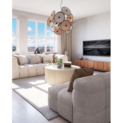 ByRydens - Підвісна люстра на тросі CAPPELLO 4xE14/5W/230V