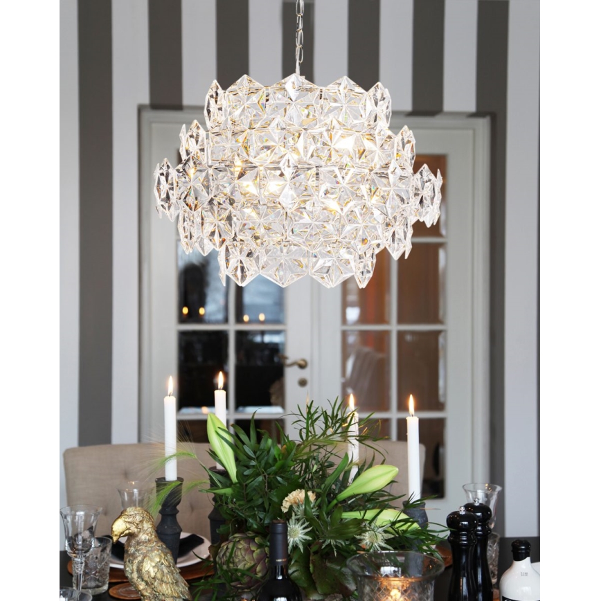 ByRydens - Люстра на цепи MONARQUE MINI 3xE14/8W/230V прозрачная