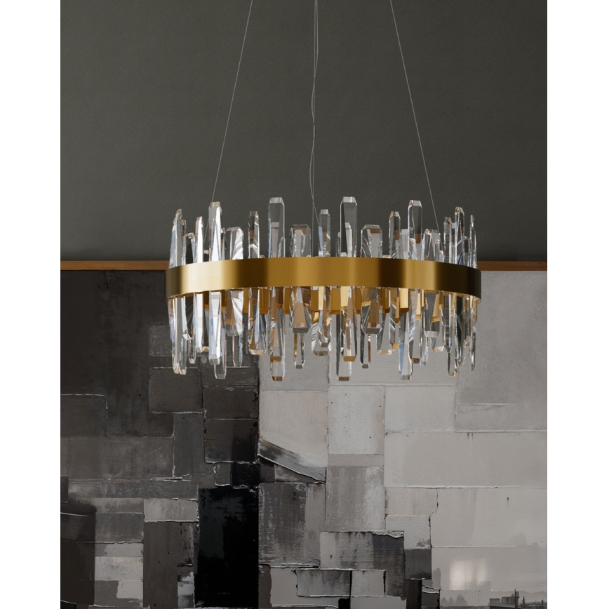 ByRydens - LED-люстра на тросе TRIUMPH LED/45 Вт/230 В