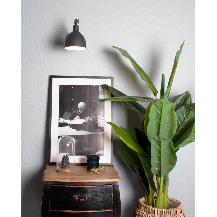 ByRydens - Настенная лампа BAZAAR MINI 1xE27/5W/230V черный