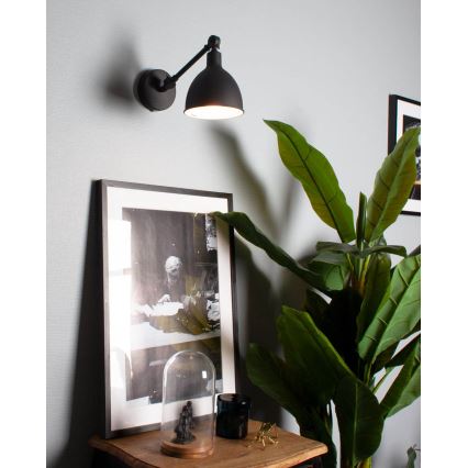 ByRydens - Настенная лампа BAZAAR MINI 1xE27/5W/230V черный