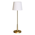 ByRydens - Настільна лампа LUMI 1xE27/8W/230V біла/золота 68,5 cm
