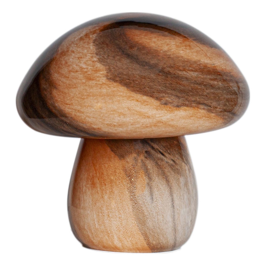 ByRydens - Настільна лампа MIRA MUSHROOM 1xE27/8W/230V коричнева