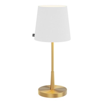 ByRydens - Настольная лампа LUMI 1xE27/8W/230V белая/золотая 48,5 см