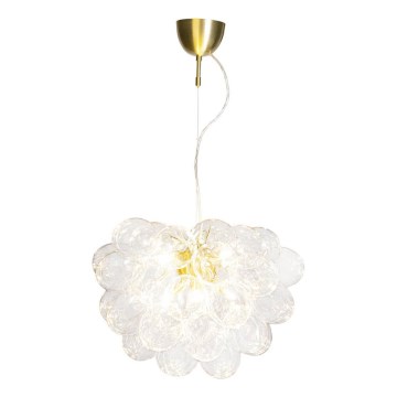 ByRydens - Подвесная люстра на тросе GROSS 8xG9/5 Вт/230 В прозрачная