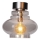 ByRydens - Потолочный светильник DOLORES 1xE27/5W/230V диам. 30 см серый/дымчатый