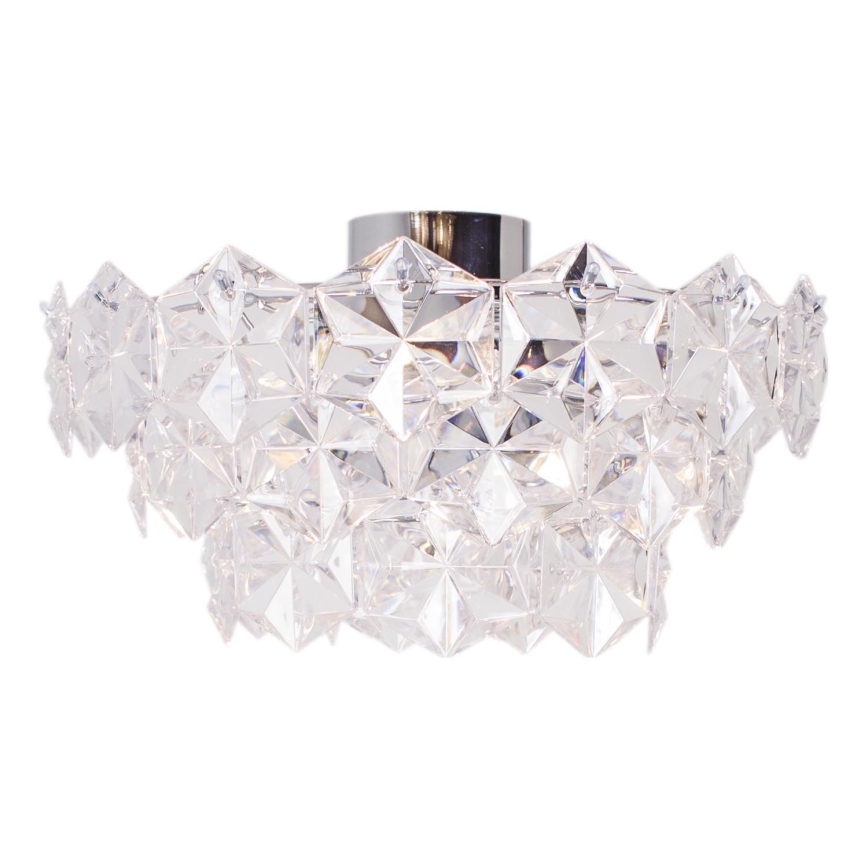 ByRydens - Потолочный светильник MONARQUE 3xE27/5W/230V прозрачный диаметр 51 см