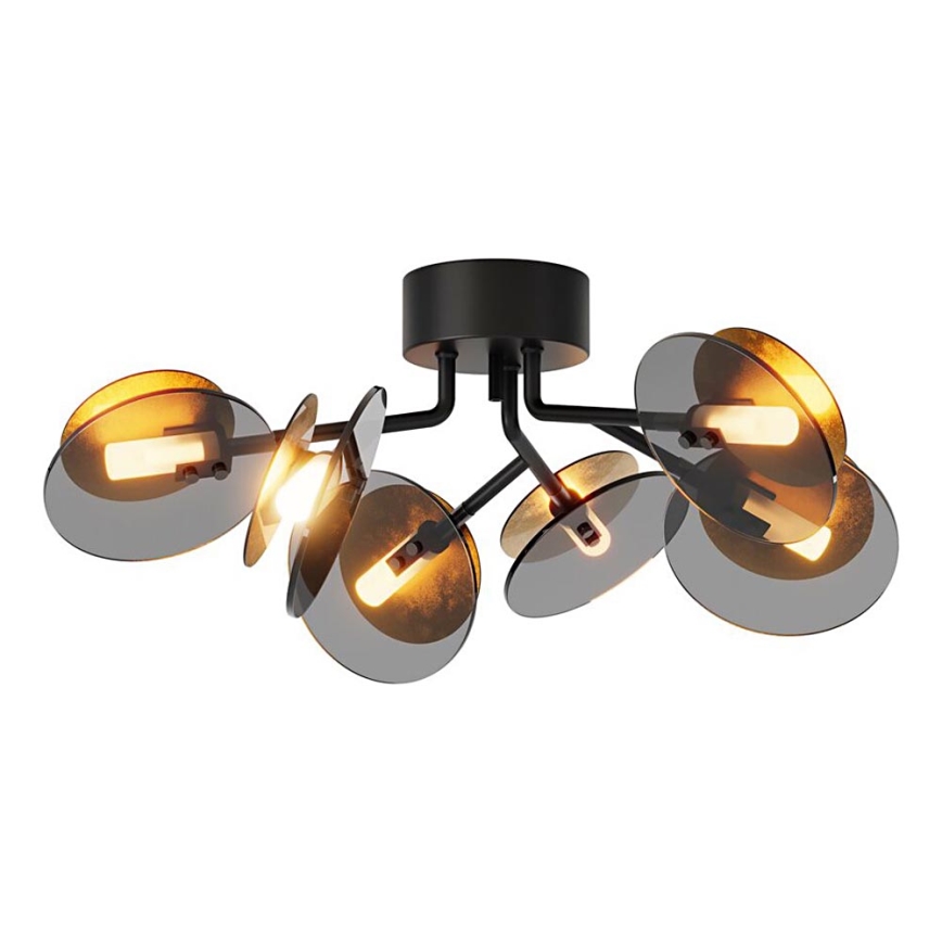 ByRydens - Пристельова люстра TURNO 6xG9/4W/230V золотий/чорний