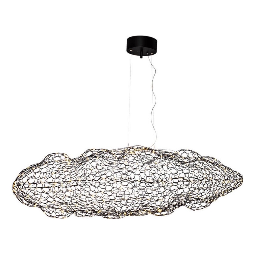 ByRydens - Світлодіодна підвісна люстра HAYDEN LED/20W/230V чорний