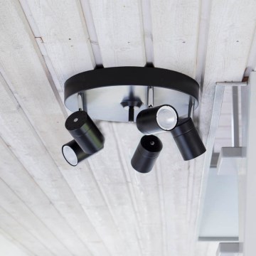 ByRydens - Точечный светильник CORRECT 5xGU10/7W/230V белый диаметр 30 см