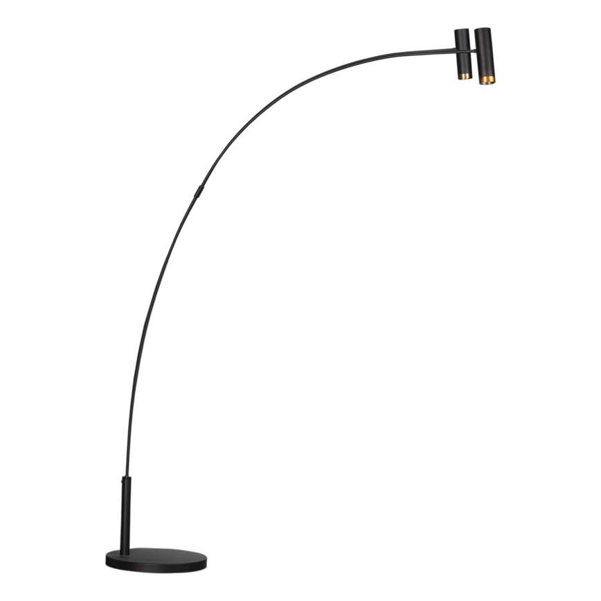ByRydens - Торшер PULS 2xGU10/5W/230V черный