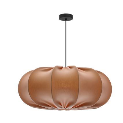 Candelabru cu fir CAFEE 1xE27/40W/230V, diametru 52 cm, bej