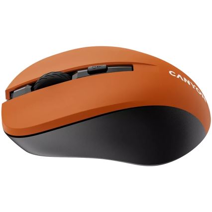 Canyon - Беспроводная мышь 800/1000/1200 DPI 2xAAA оранжевый