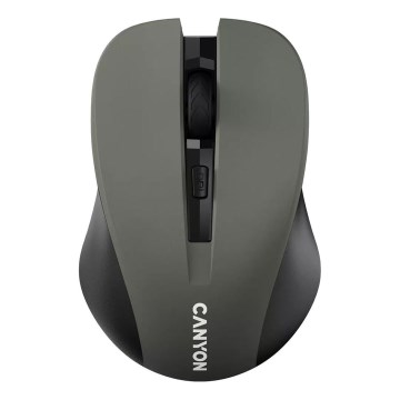 Canyon - Беспроводная мышь 800/1000/1200 DPI 2xAAA серый
