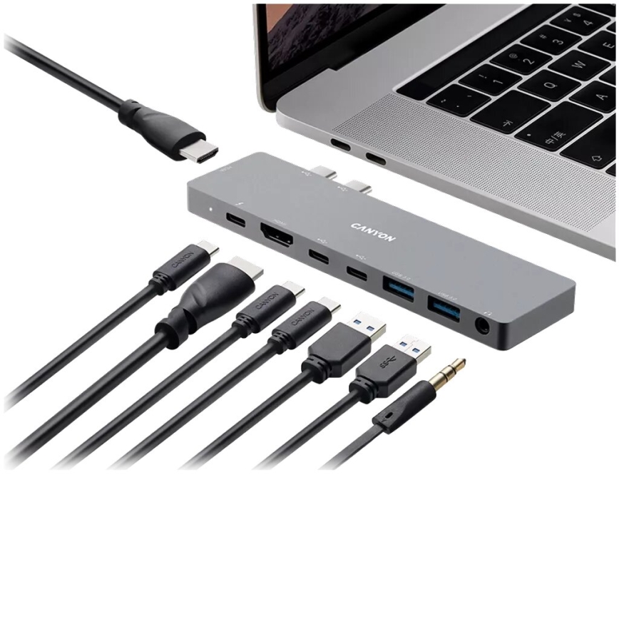 Canyon - Док-станция Power Delivery для MacBook 8в1