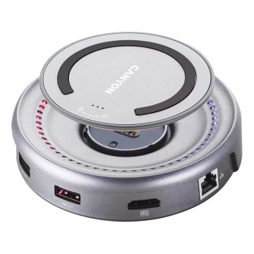 Canyon - Многопортовый концентратор с зарядным устройством и USB-интерфейсом