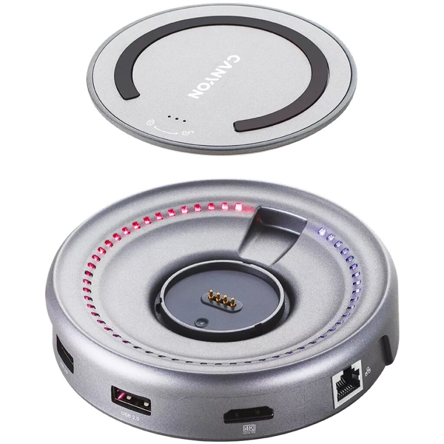 Canyon - Многопортовый концентратор с зарядным устройством и USB-интерфейсом